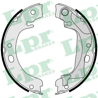 Toyota Brake Shoe Kit Parking Brake 09760 Lpr