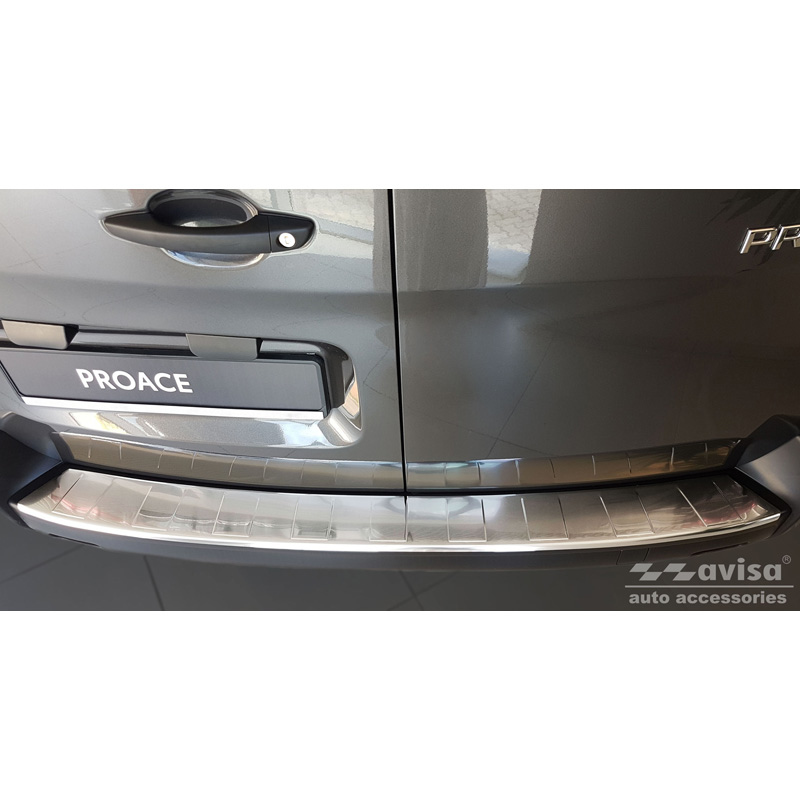 Avisa Stotfångarskydd Rostfritt Stål Lampligt For Toyota Proace Ii Furgon 2016 39Ribs39