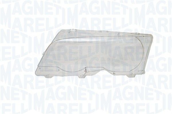 MAGNETI MARELLI Lens, headlight Right 711305621772 BMW,ALPINA,3 Coupe (E46),3 Cabrio (E46),B3 Coupe (E46),B3 Cabriolet (E46)