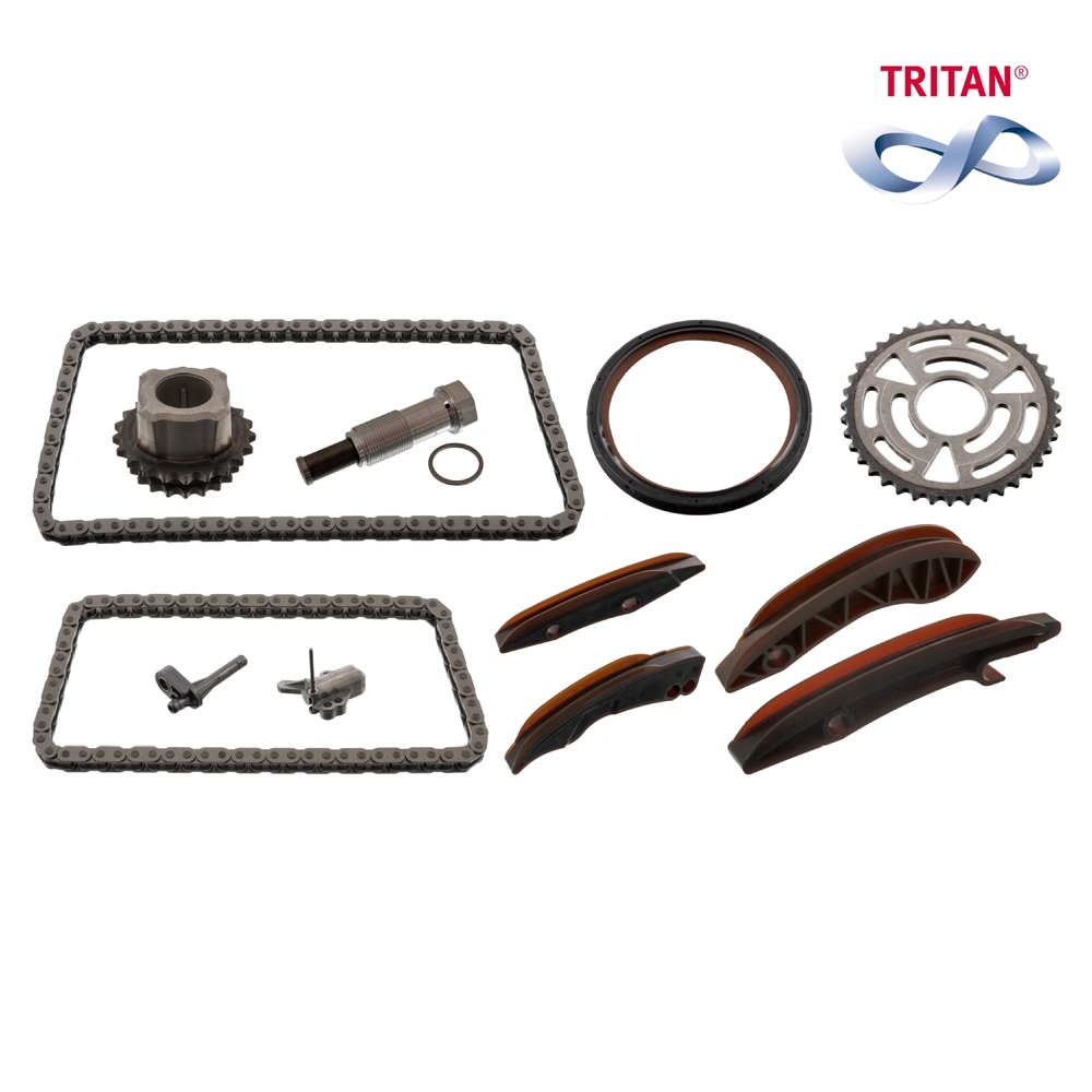 FEBI BILSTEIN Timing Chain Kit Closed chain 102040  BMW,MINI,3 Touring (E91),3 Limousine (E90),5 Touring (F11),5 Limousine (E60),1 Schrägheck (E87)