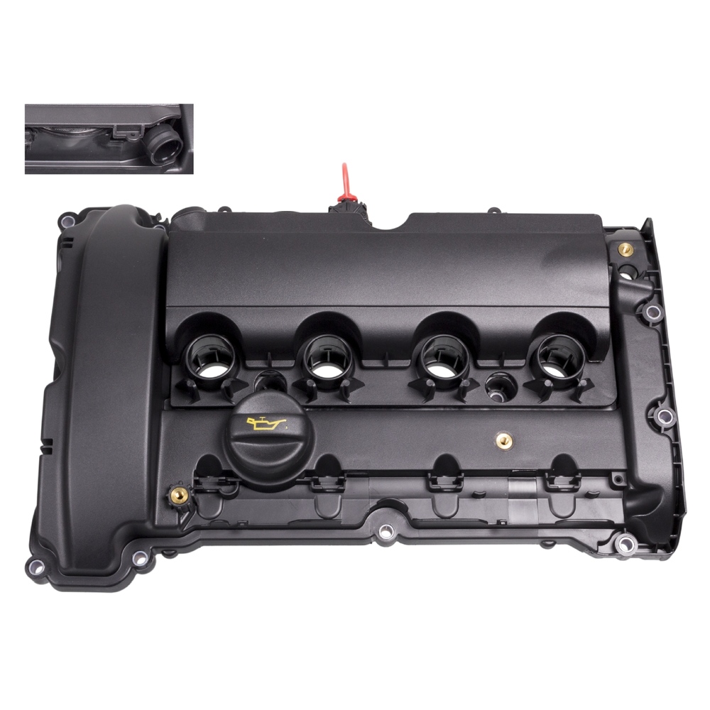 FEBI BILSTEIN Rocker Cover PEUGEOT,CITROËN,DS 102602 0248Q2,0248R2,248Q2 Valve Cover,Camshaft Cover 248R2,V759886280,V763174380,0248Q2,0248R2,0248Q2