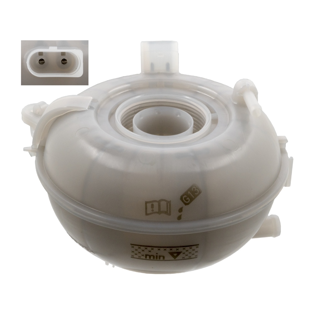 FEBI BILSTEIN Expansion Tank VW,AUDI,SKODA 103446 5Q0121407A,5Q0121407D,5Q0121407F 5Q0121407G,5Q0121407M,5Q0121407T,5Q0121407M,5Q0121407A,5Q0121407D