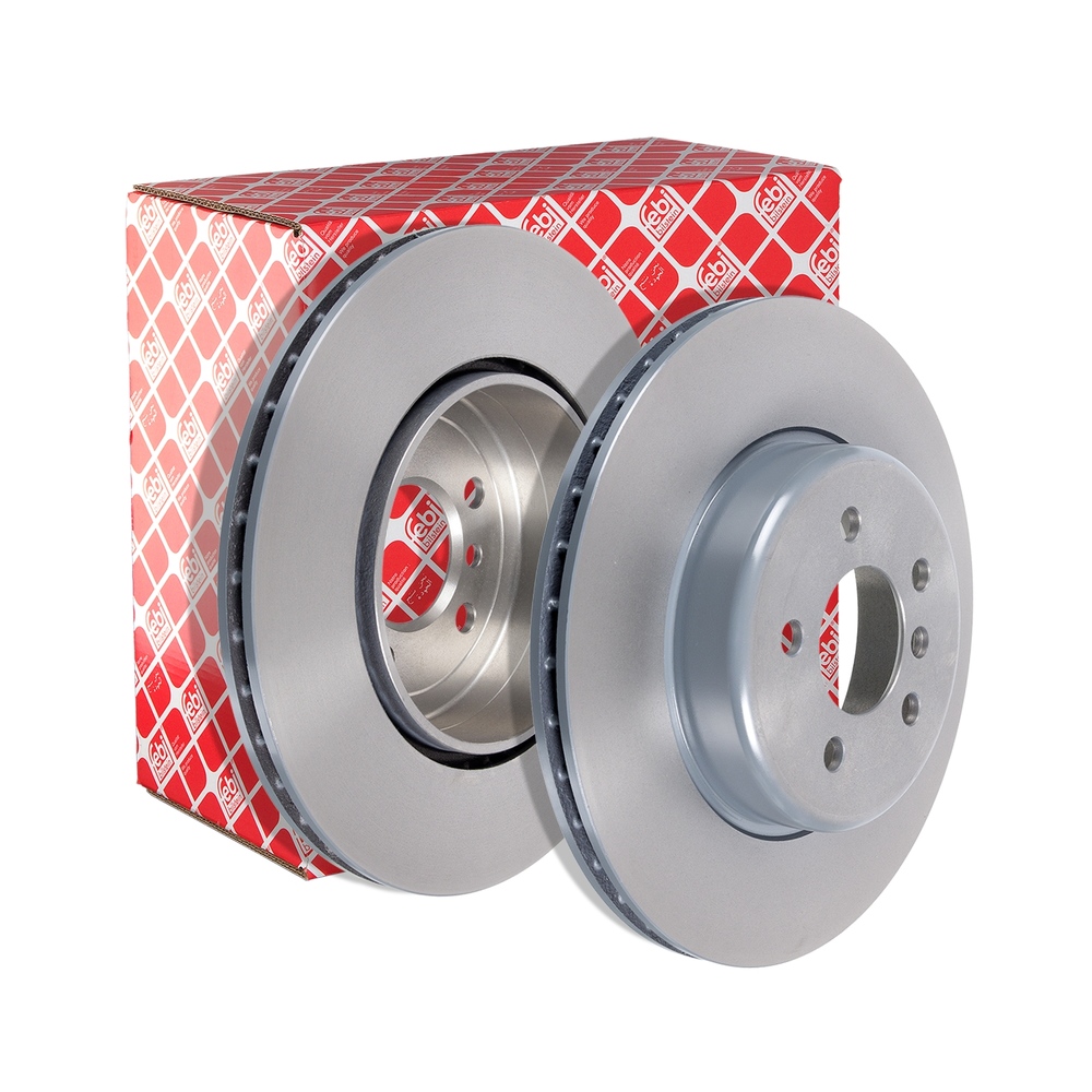 FEBI BILSTEIN Brake disc Rear Axle 104805 Brake rotor,Brake discs BMW,5 Touring (F11),5 Limousine (F10),7 (F01, F02, F03, F04),5 GT (F07)