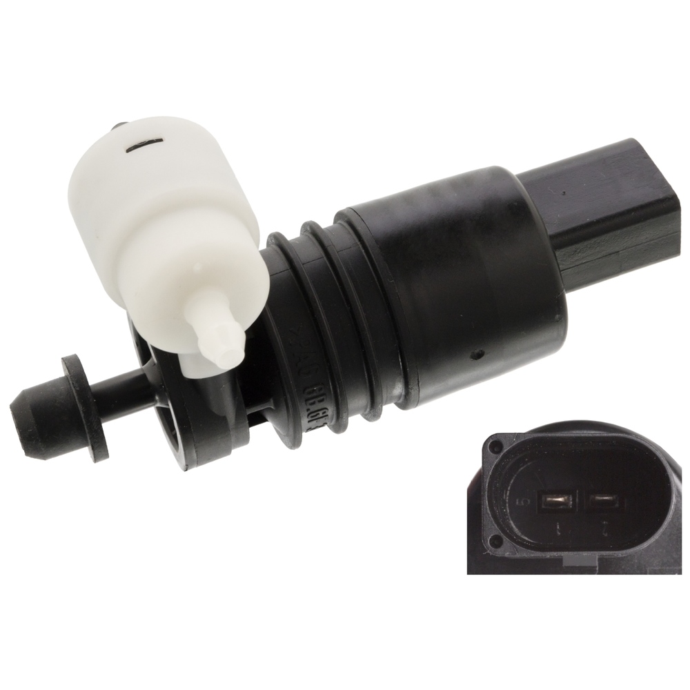 FEBI BILSTEIN Windshield Washer Pump OPEL,CHEVROLET,VAUXHALL 105954 13250357,13349273,13250357 13349273,013250357,013349273,13250357,13349273,13250357