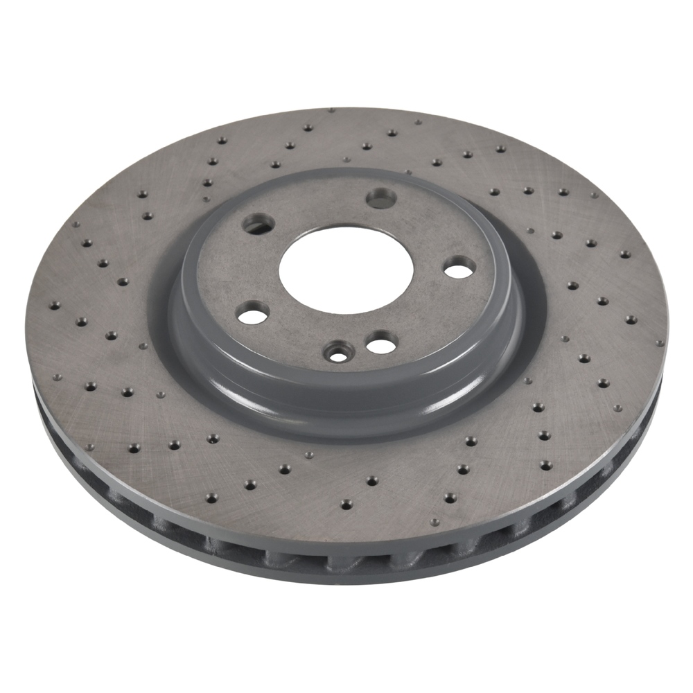 FEBI BILSTEIN Brake disc Front Axle 107501 Brake rotor,Brake discs MERCEDES-BENZ,A-Klasse (W176),B-Klasse (W246, W242),GLA (X156),CLA Coupe (C117)