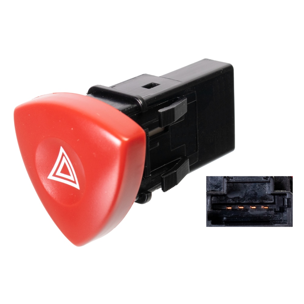 FEBI BILSTEIN Switch, hazard light OPEL,RENAULT,NISSAN 107792 2591000Q0E,2591000QAC,2591000QAG  4408207,4410738,4415159,4416161,4430688,252904889R