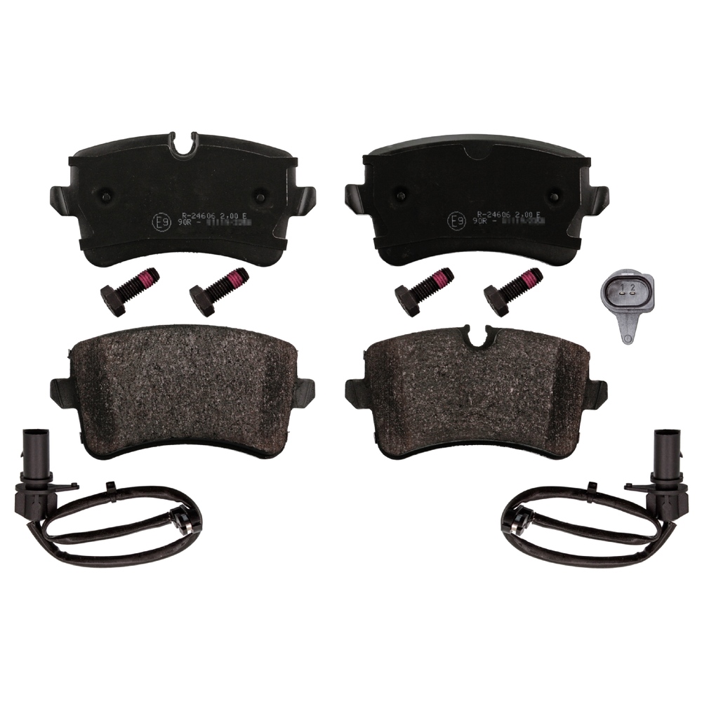 FEBI BILSTEIN Brake pad set AUDI,PORSCHE 116016 4G0698451,4G0698451A,4G0698451B 4G0698451C,4G0698451H,4G0698451J,4G0698451K,4G0698451L,4H0698451A