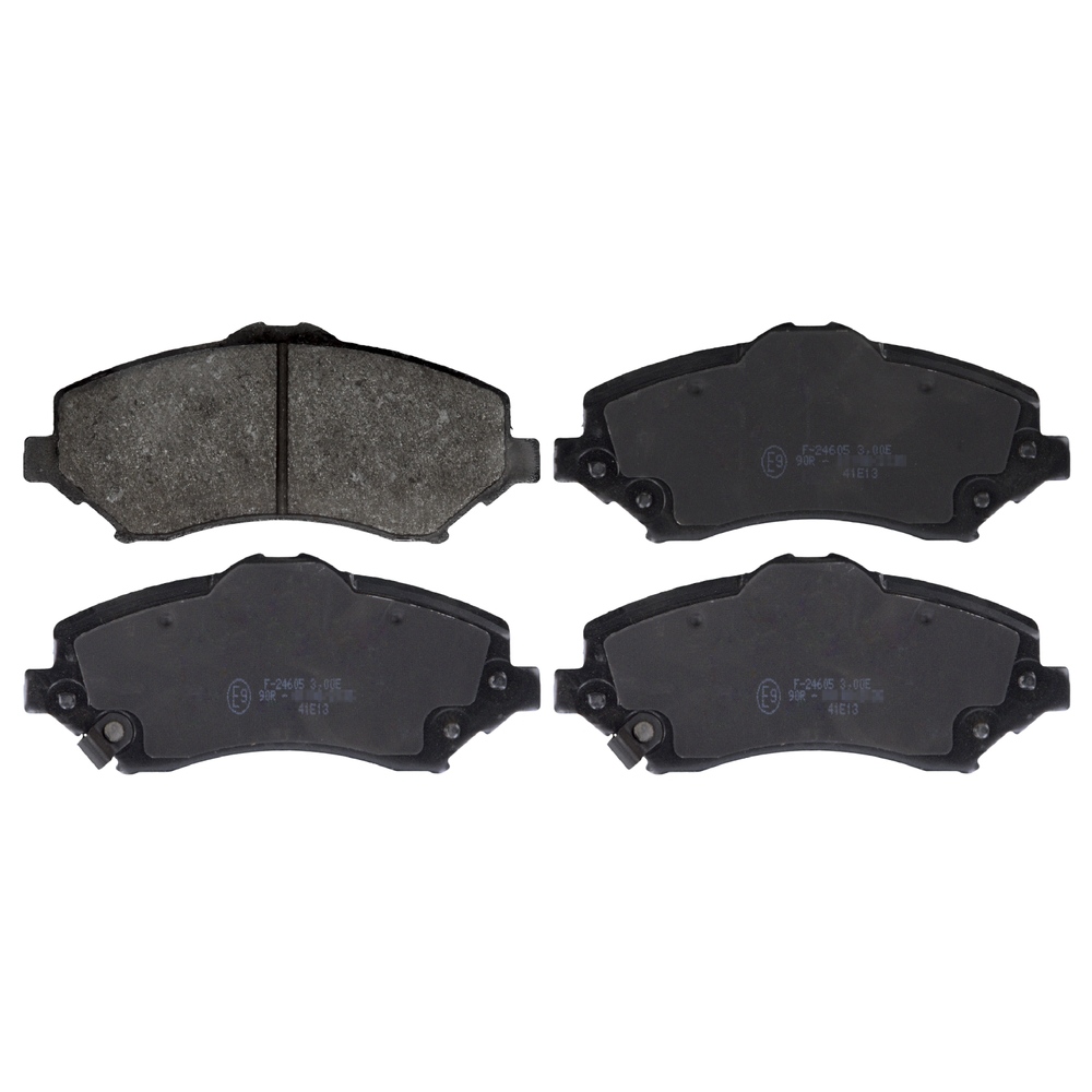 FEBI BILSTEIN Brake pad set JEEP,CHRYSLER,DODGE 116063 68003701AA,68003701AB,68029263AA 68029264AA,68029264AB,68044866AA,68044866AB,68044866AC