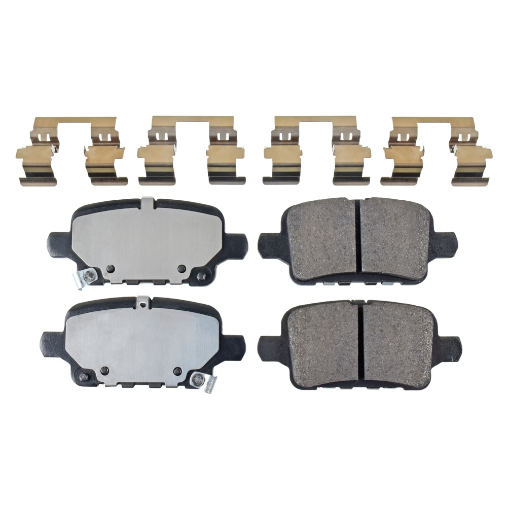 FEBI BILSTEIN Brake pad set Rear Axle 116249 Brake pads,Brake pad set, disc brake OPEL,VAUXHALL,INSIGNIA Caravan,INSIGNIA CC
