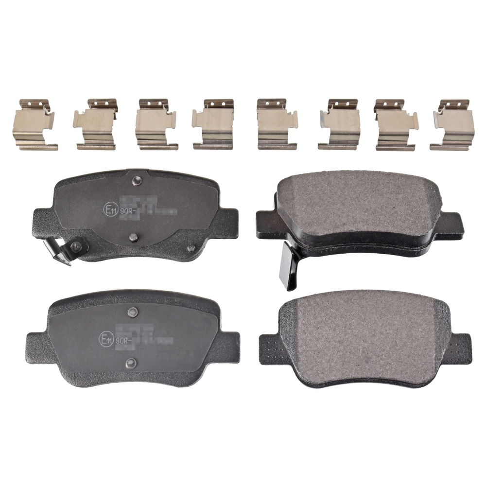 FEBI BILSTEIN Brake pad set Rear Axle 116304 Brake pads,Brake pad set, disc brake TOYOTA,AVENSIS Station Wagon (ZRT27, ADT27),Verso (_R2_)