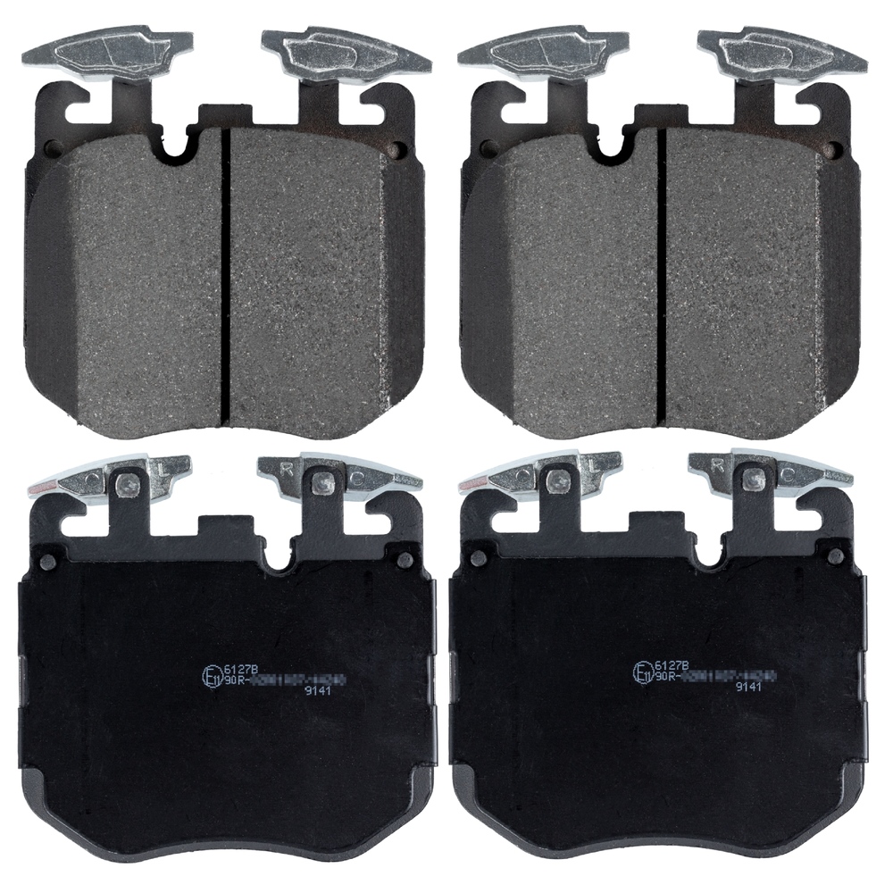 FEBI BILSTEIN Brake pad set Front Axle 116344 Brake pads,Brake pad set, disc brake BMW,5 Touring (G31),5 Limousine (G30, F90),3 Limousine (G20)