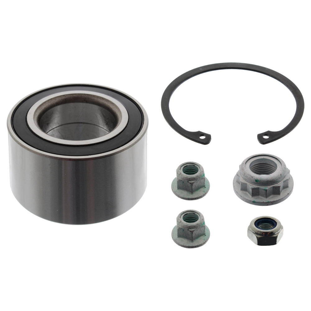 FEBI BILSTEIN Wheel bearing kit with axle nut 14250 Wheel hub bearing,Wheel bearing VW,AUDI,SKODA,Golf IV Schrägheck (1J1),New Beetle Cabrio (1Y7)