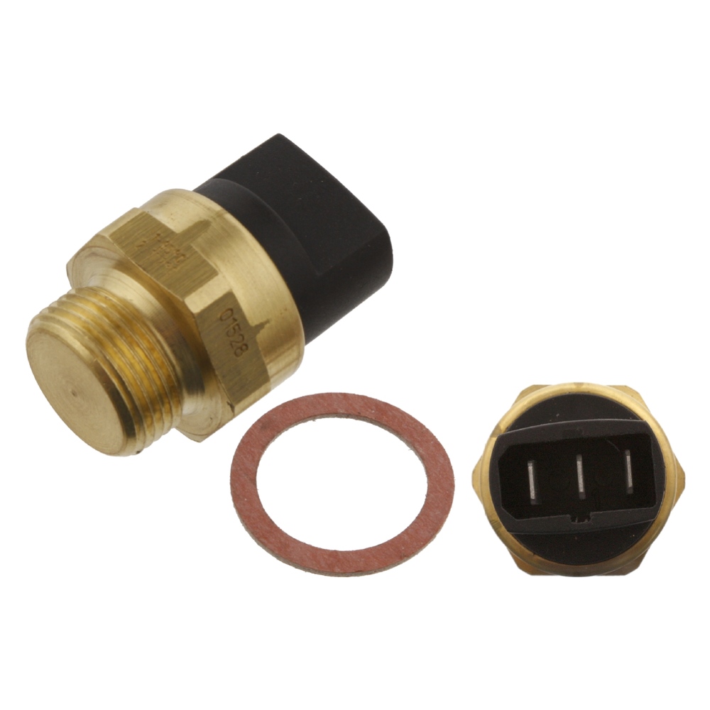 FEBI BILSTEIN Temperature Switch, radiator fan VW,AUDI,SKODA 01528 191959481A,191959481C,321959481D 321959481H,323959481B,323959481D,191959481A