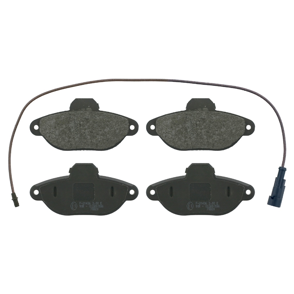 FEBI BILSTEIN Brake pad set FORD,FIAT,LANCIA 16084 0077362345,5892736,5892737 6001073134,71737178,71737179,71769056,71770985,71772530,77362185,9947976