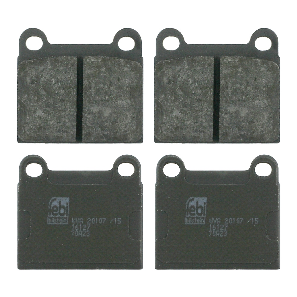 FEBI BILSTEIN Brake pad set MERCEDES-BENZ 16127 0004205720,0004205820,0004207620 0014200620,0014209320,A0004205720,A0004205820,A0004207620,A0014200620