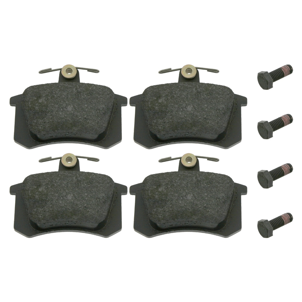 FEBI BILSTEIN Brake pad set Rear Axle 16144 Brake pads,Brake pad set, disc brake AUDI,A4 Limousine (8D2, B5),A4 Avant (8D5, B5),80 Limousine (8C2, B4)