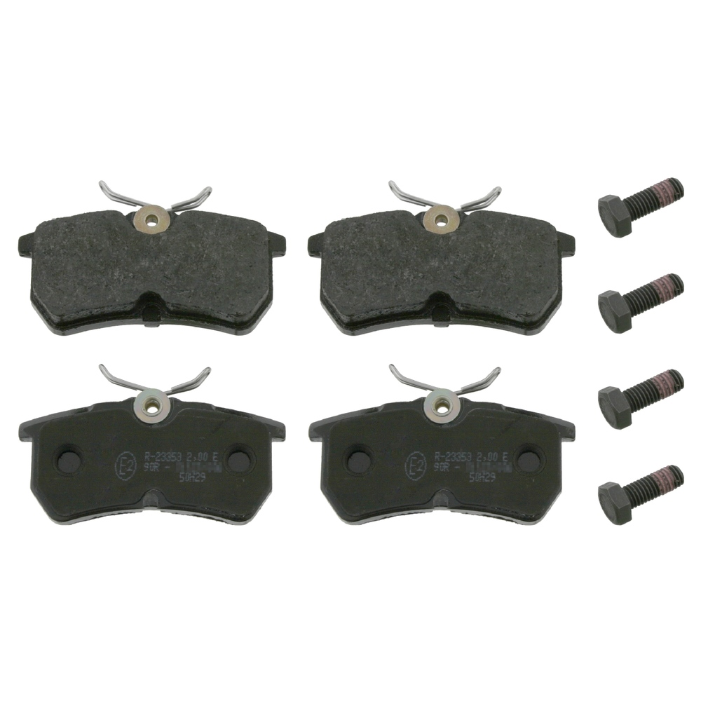 FEBI BILSTEIN Brake pad set FORD 16167 1075565,1107698,1425407 1780884,1802317,1810990,1848556,5382847,1S4Z2200BA,98AB2M008BA,98AX2M008BA,98AX2M008BB