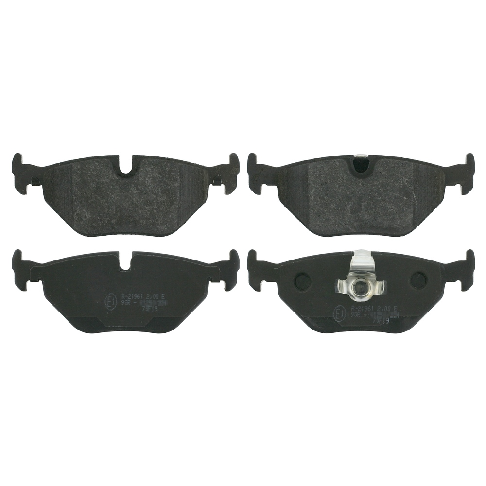 FEBI BILSTEIN Brake pad set Rear Axle 16190 Brake pads,Brake pad set, disc brake BMW,5 Limousine (E39),5 Touring (E39)