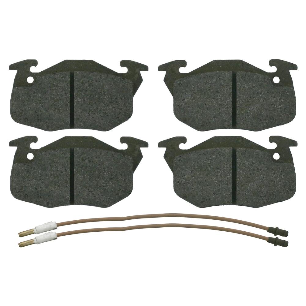 FEBI BILSTEIN Brake pad set Front Axle 16192 Brake pads,Brake pad set, disc brake RENAULT,PEUGEOT,CITROËN,SUPER 5 (B/C40_),CLIO I (B/C57_, 5/357_)