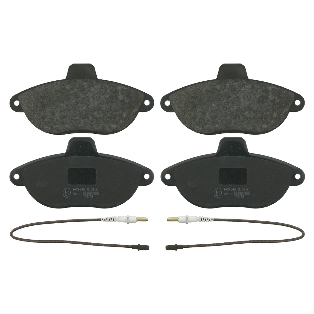 FEBI BILSTEIN Brake pad set Front Axle 16225 Brake pads,Brake pad set, disc brake FIAT,PEUGEOT,CITROËN,Scudo Kastenwagen (220_),Scudo Kombi (220_)