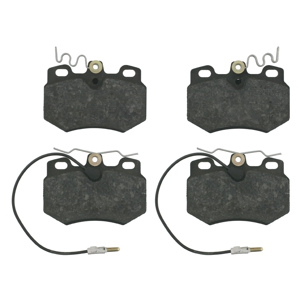 FEBI BILSTEIN Brake pad set Front Axle 16242 Brake pads,Brake pad set, disc brake PEUGEOT,CITROËN,205 II (20A/C),205 I Cabriolet (741B, 20D)