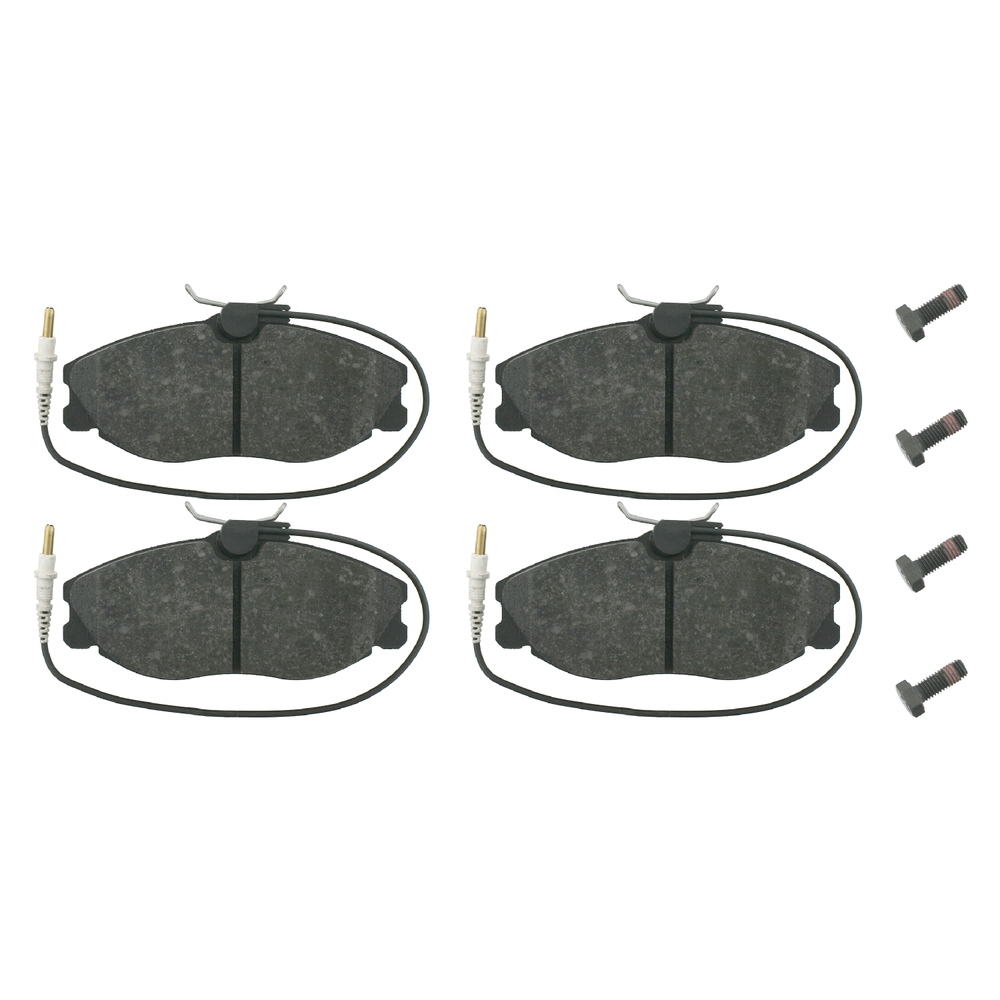 FEBI BILSTEIN Brake pad set Front Axle 16257 Brake pads,Brake pad set, disc brake PEUGEOT,CITROËN,306 Schrägheck (7A, 7C, N3, N5),607 (9D, 9U)