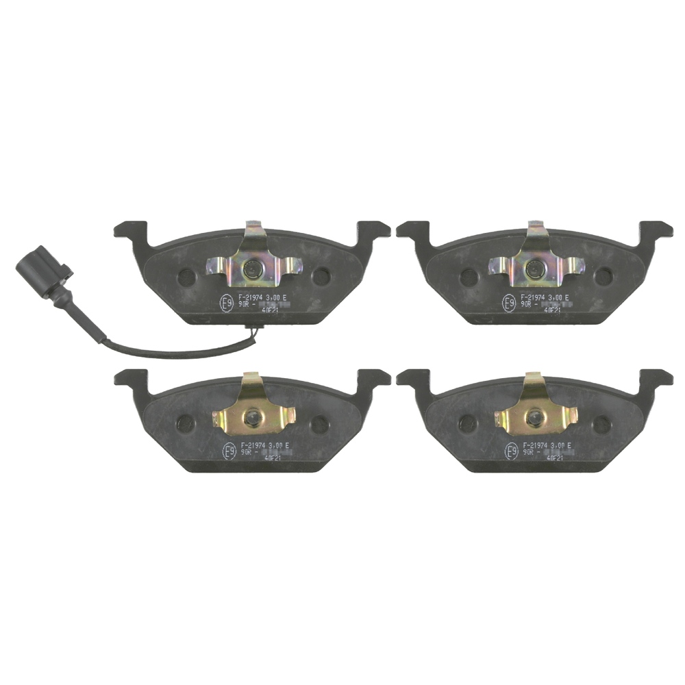 FEBI BILSTEIN Brake pad set VW,AUDI,SKODA 16446 1J0698151D,1J0698151E,1J0698151F 1J0698151G,1K0698151A,1K0698151F,8Z0698151A,1J0698151D,1J0698151E