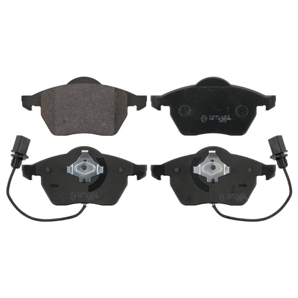 FEBI BILSTEIN Brake pad set Front Axle 16447 Brake pads,Brake pad set, disc brake VW,AUDI,SKODA,PASSAT Variant (3B6),PASSAT (3B3),PASSAT Variant (3B5)