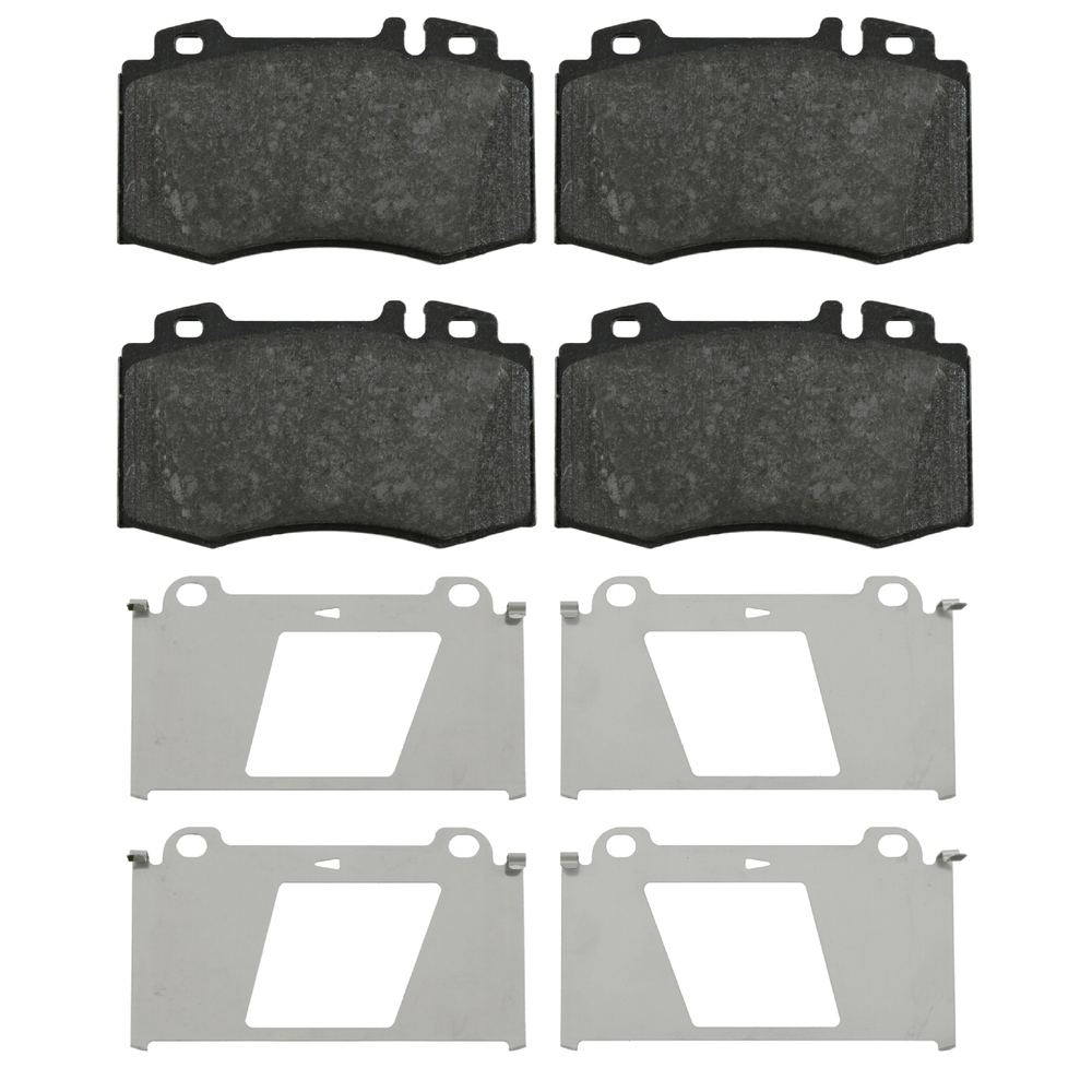 FEBI BILSTEIN Brake pad set Front Axle 16454 Brake pads,Brake pad set, disc brake MERCEDES-BENZ,E-Klasse Limousine (W211),C-Klasse Limousine (W203)