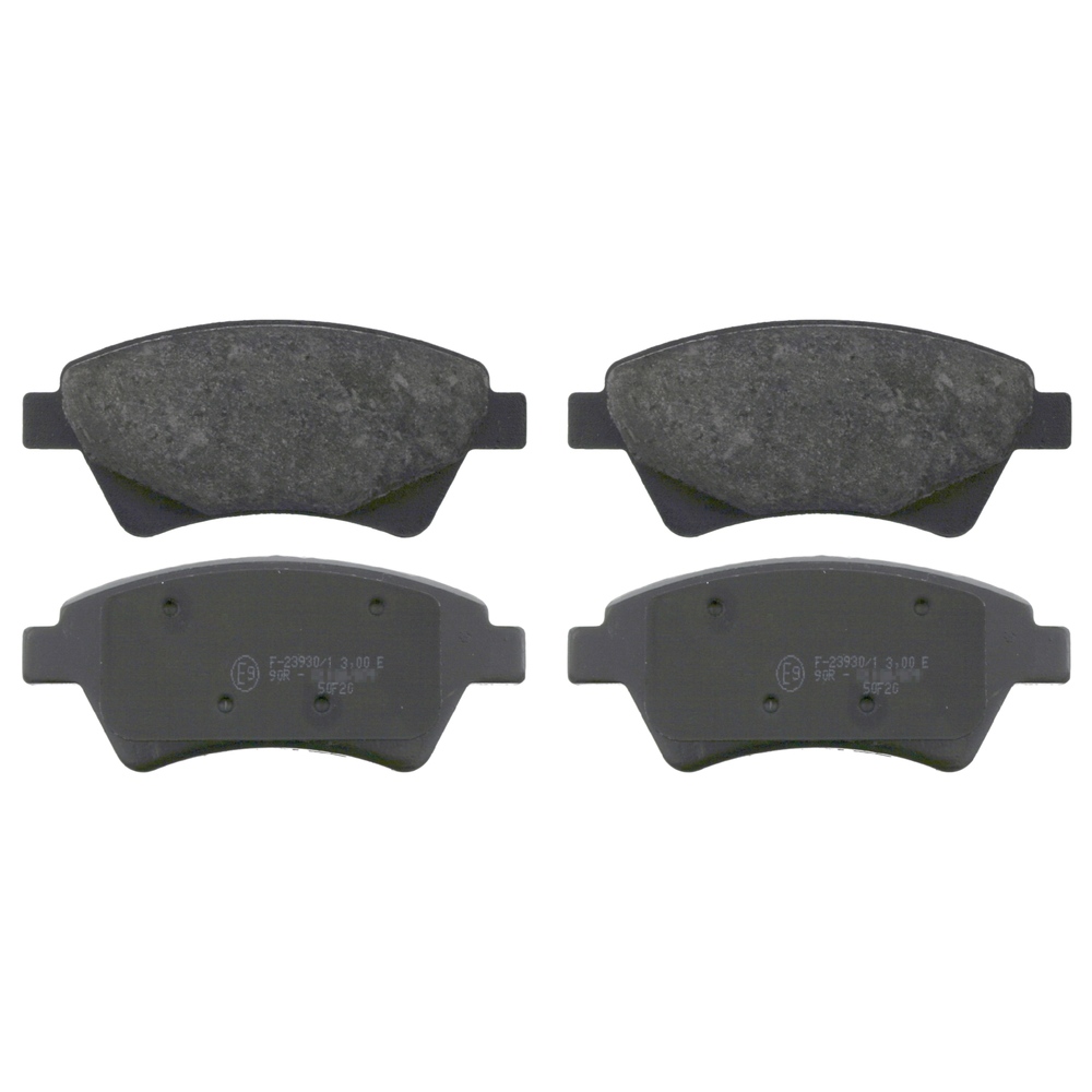 FEBI BILSTEIN Brake pad set RENAULT 16477 410601241R,410608713R,7701206044 7701207184,7701207672,7701208122,7701209444,7701209697,8671016184