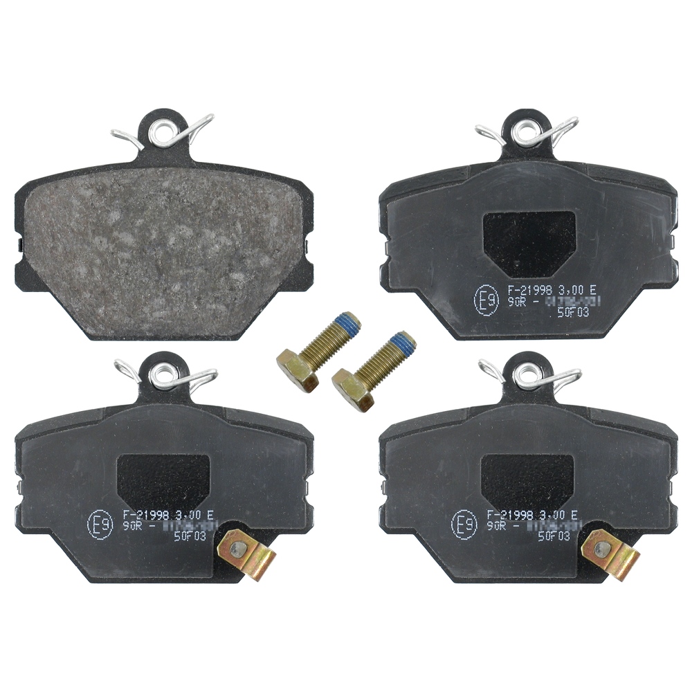 FEBI BILSTEIN Brake pad set SMART 16485 0001431V002,0001431V002000000,0001431V003 0001431V003000000,0001431V004,0001431V004000000,1431V002,1431V003