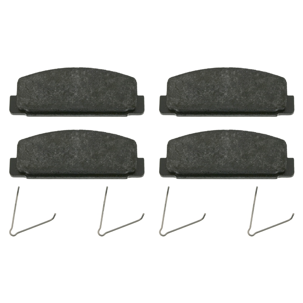 FEBI BILSTEIN Brake pad set Rear Axle 16500 Brake pads,Brake pad set, disc brake MAZDA,5 (CR19),6 Kombi (GH),6 Station Wagon (GY),6 (GG),323 F VI (BJ)