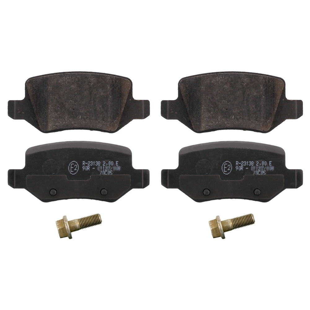 FEBI BILSTEIN Brake pad set MERCEDES-BENZ 16525 1684200420,1684200420S1,1694200420 1694200420S1,1694201120,1694201120S1,1694201420,1694201720