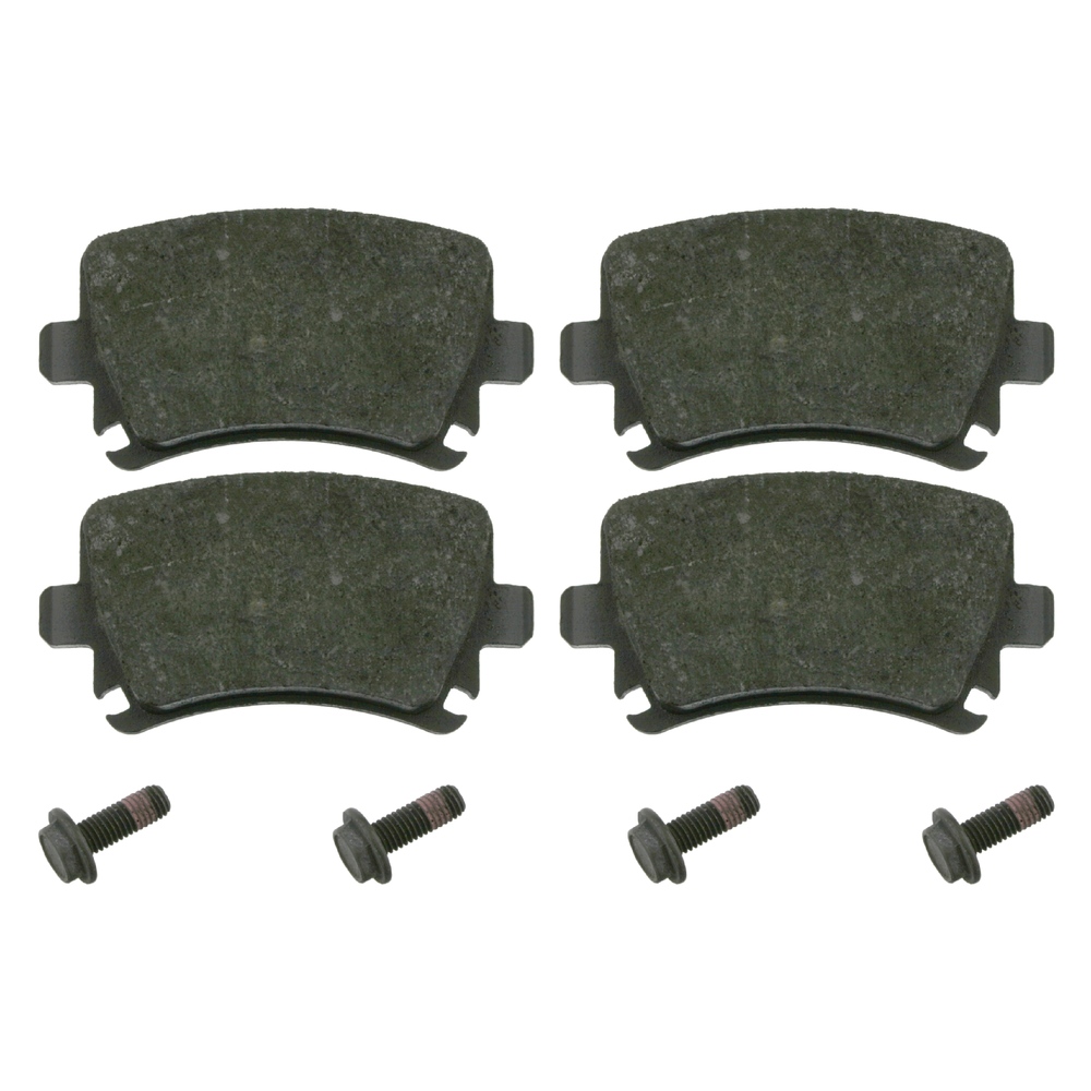 FEBI BILSTEIN Brake pad set Rear Axle 16540 Brake pads,Brake pad set, disc brake VW,AUDI,SKODA,Golf V Schrägheck (1K1),TOURAN (1T1, 1T2),GOLF VI (5K1)