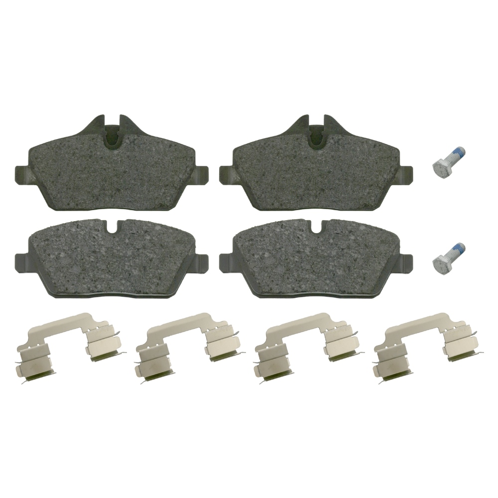 FEBI BILSTEIN Brake pad set BMW 16559 34112288854,34112288855,34116767143 34116767144,34116767147,34116771837,34116771838,34116774050,34116860016