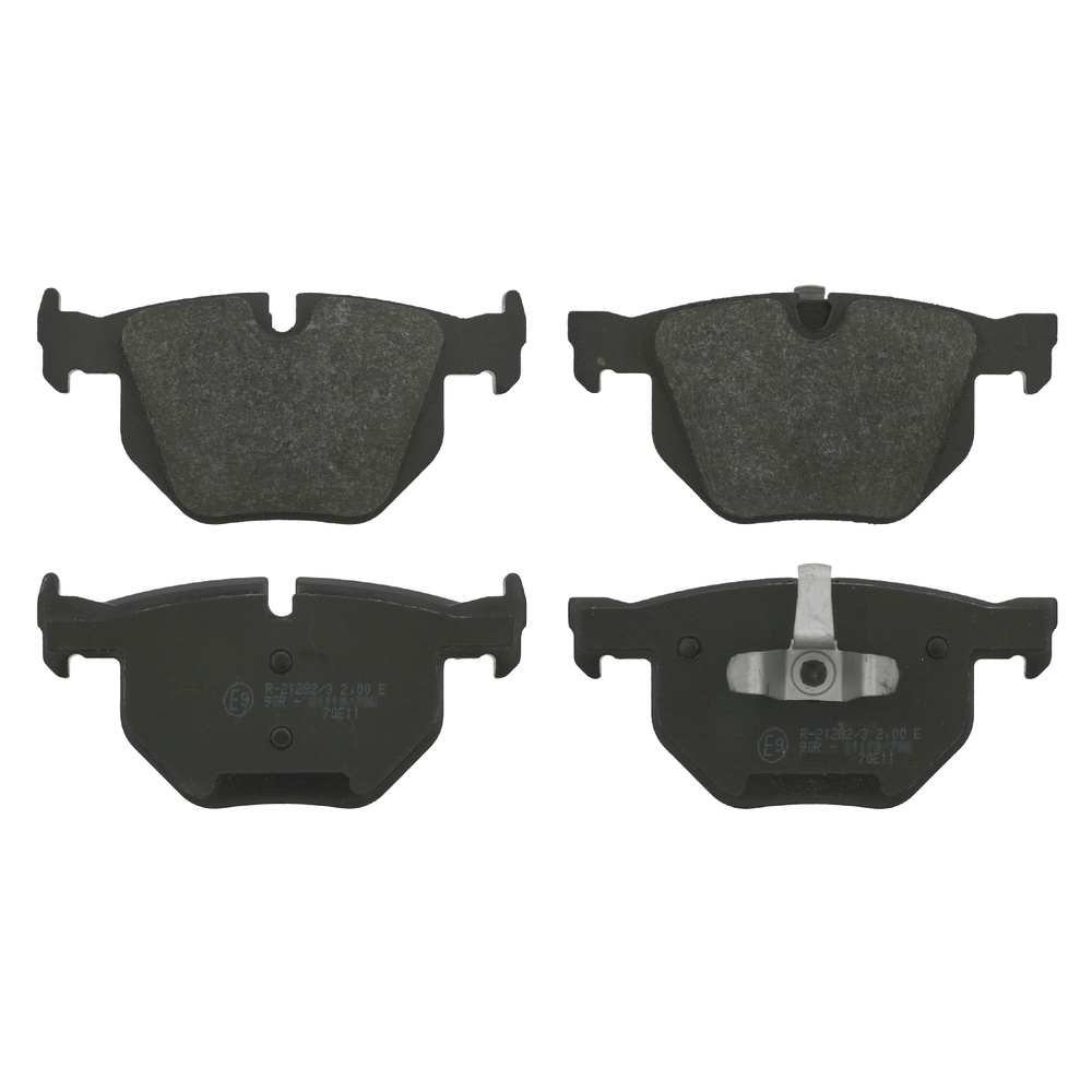FEBI BILSTEIN Brake pad set Rear Axle 16587 Brake pads,Brake pad set, disc brake BMW,3 Touring (E91),3 Limousine (E90),3 Coupe (E92),X1 (E84)