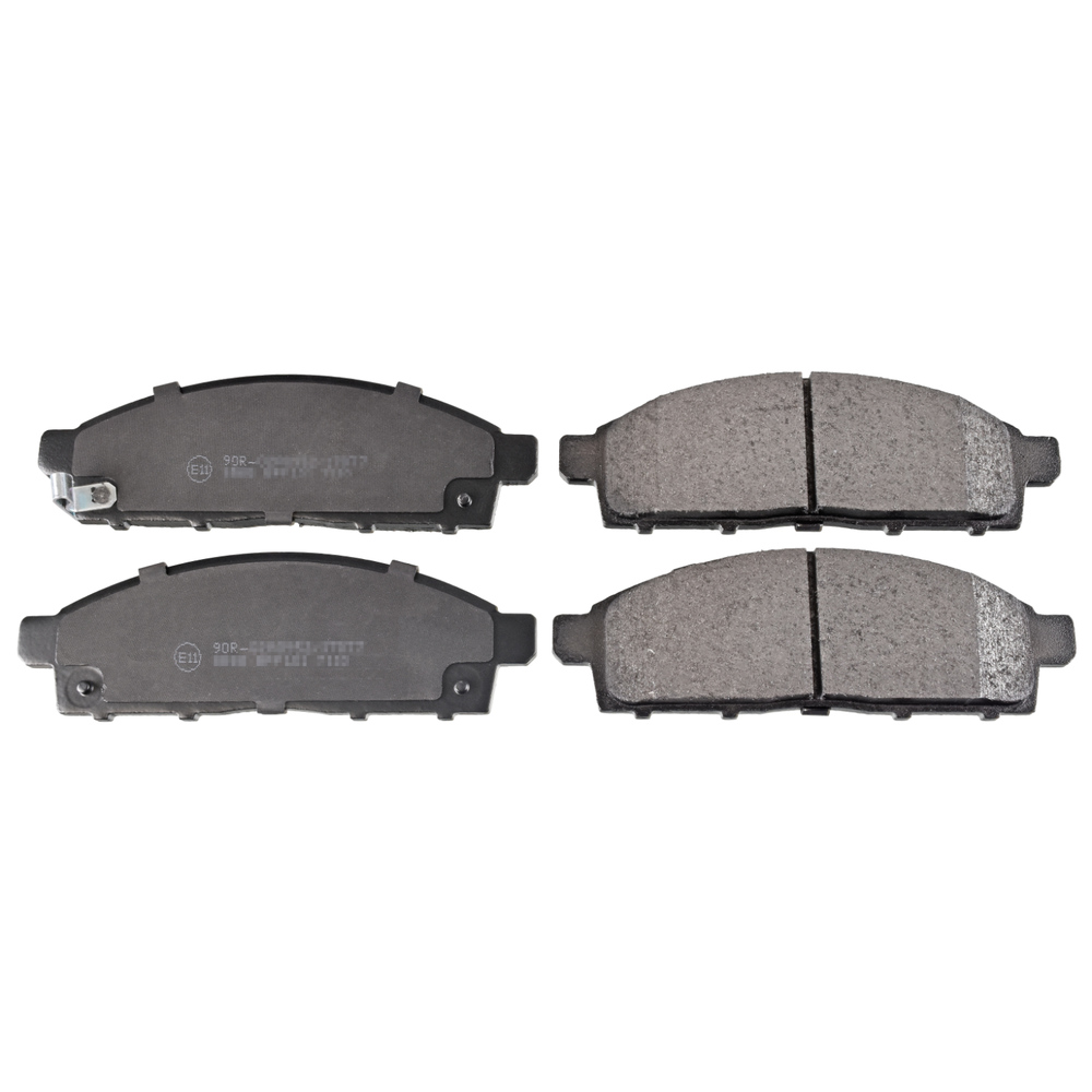 FEBI BILSTEIN Brake pad set FIAT,MITSUBISHI 16624 6000609714,6000609715,6000611054 4605A198,4605A198S1,4605A284,4605A623,4605A930,4605B158,4605B233