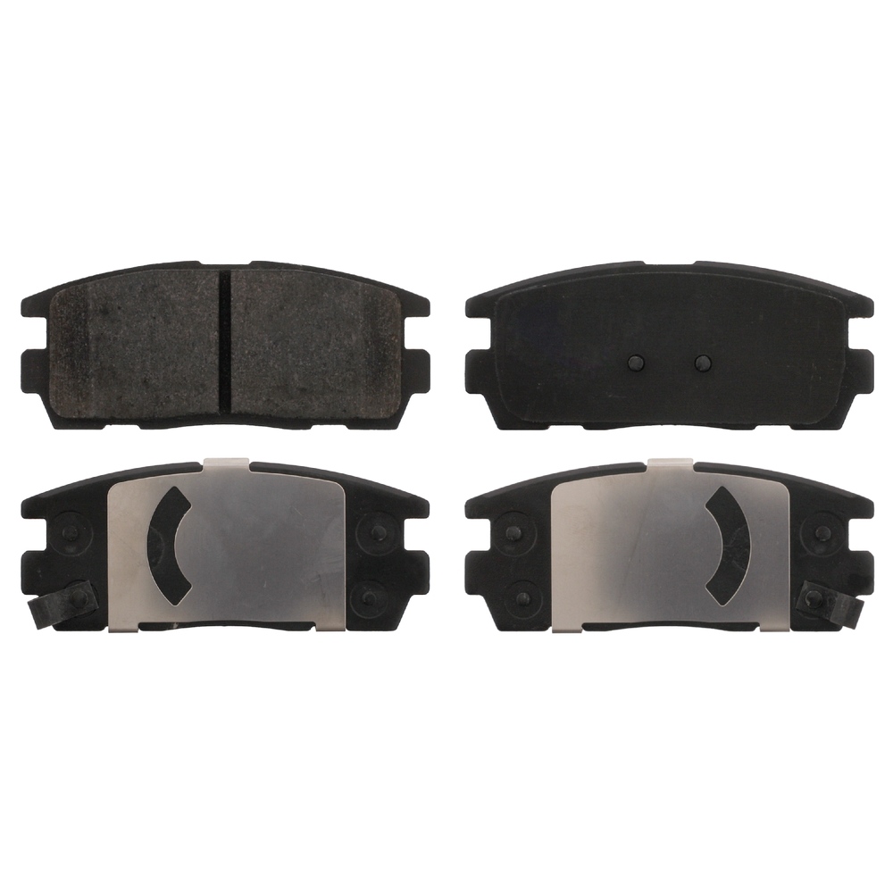 FEBI BILSTEIN Brake pad set OPEL,CHEVROLET,VAUXHALL 16631 95459513,96626075,96626076 096626076,96626076,01605123,1605123,4817791,4819239,04819239