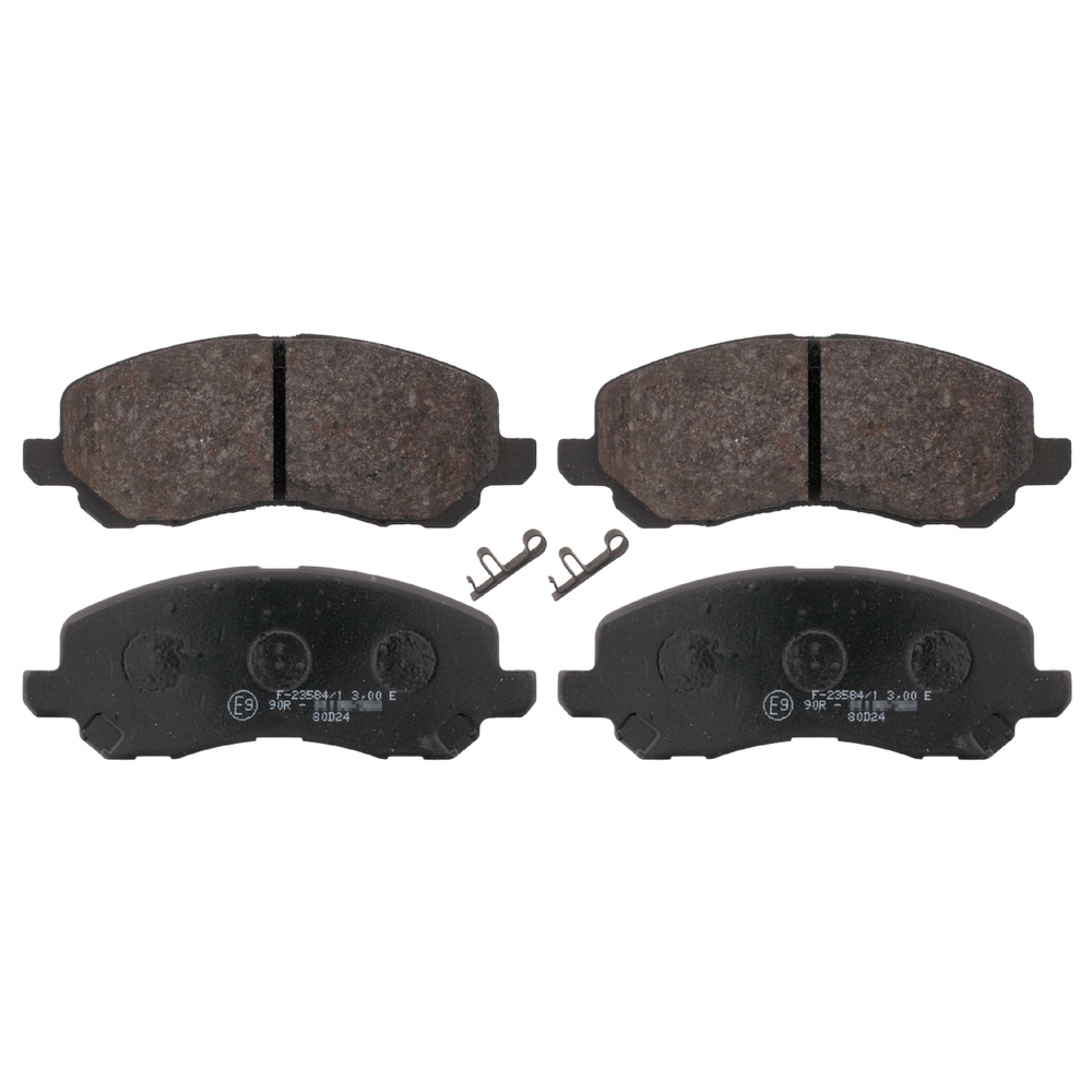 FEBI BILSTEIN Brake pad set PEUGEOT,CITROËN,MITSUBISHI 16644 004605A486,05191217AA,05191229AA 05191231AA,05191244AA,4605A486,5191217AA,5191231AA