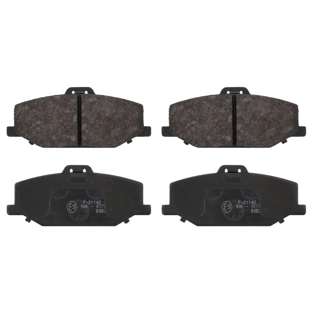 FEBI BILSTEIN Brake pad set Front Axle 16655 Brake pads,Brake pad set, disc brake SUZUKI,JIMNY (FJ),Samurai SUV (SJ_),JIMNY Geländewagen offen (SN)
