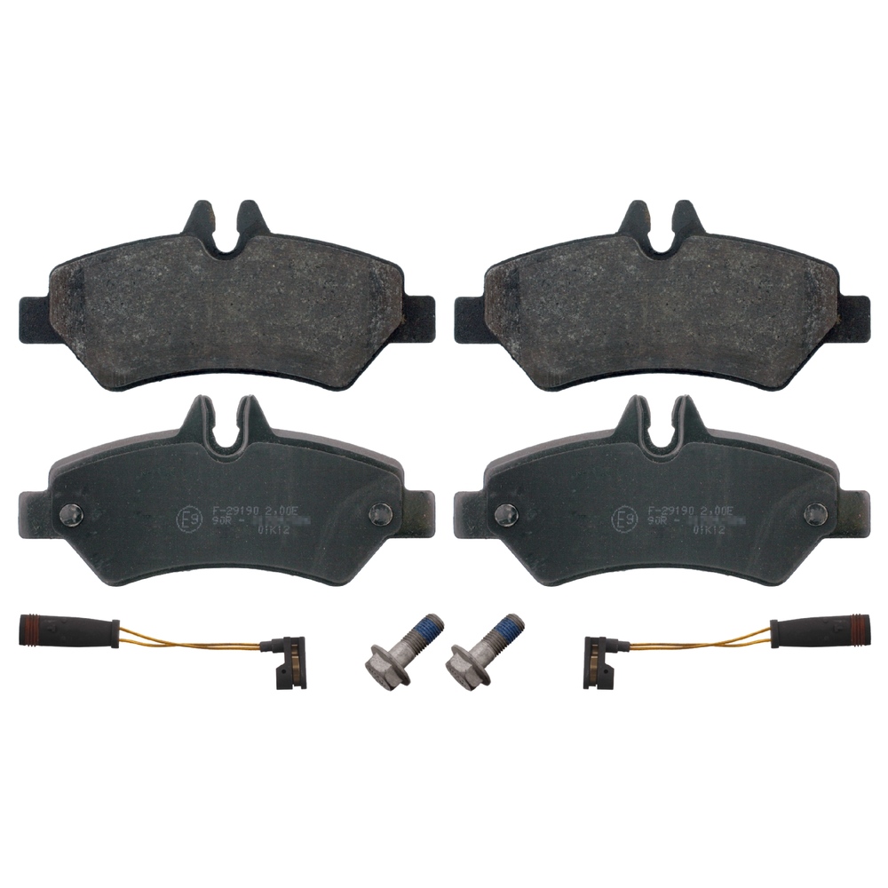 FEBI BILSTEIN Brake pad set MERCEDES-BENZ 16708 0044206920,0044206920S1,0084205120 0084205120S1,A0044206920,A0044206920S1,A0084205120,A0084205120S1