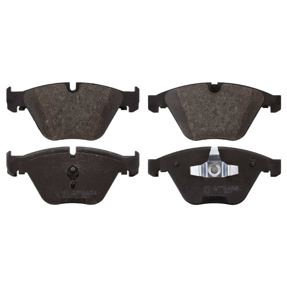 FEBI BILSTEIN Brake pad set Front Axle 16728 Brake pads,Brake pad set, disc brake BMW,3 Touring (E91),3 Limousine (E90),3 Coupe (E92),X1 (E84)