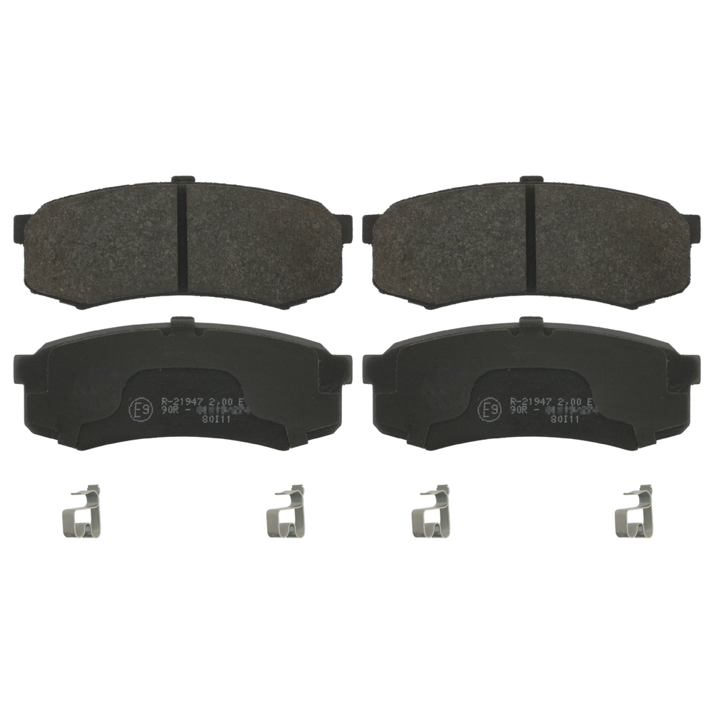FEBI BILSTEIN Brake pad set TOYOTA,MITSUBISHI,LEXUS 16732 0446660010,0446660020,0446660090 04466YZZC8,0449260010,4605A389,4605A458,0446660010