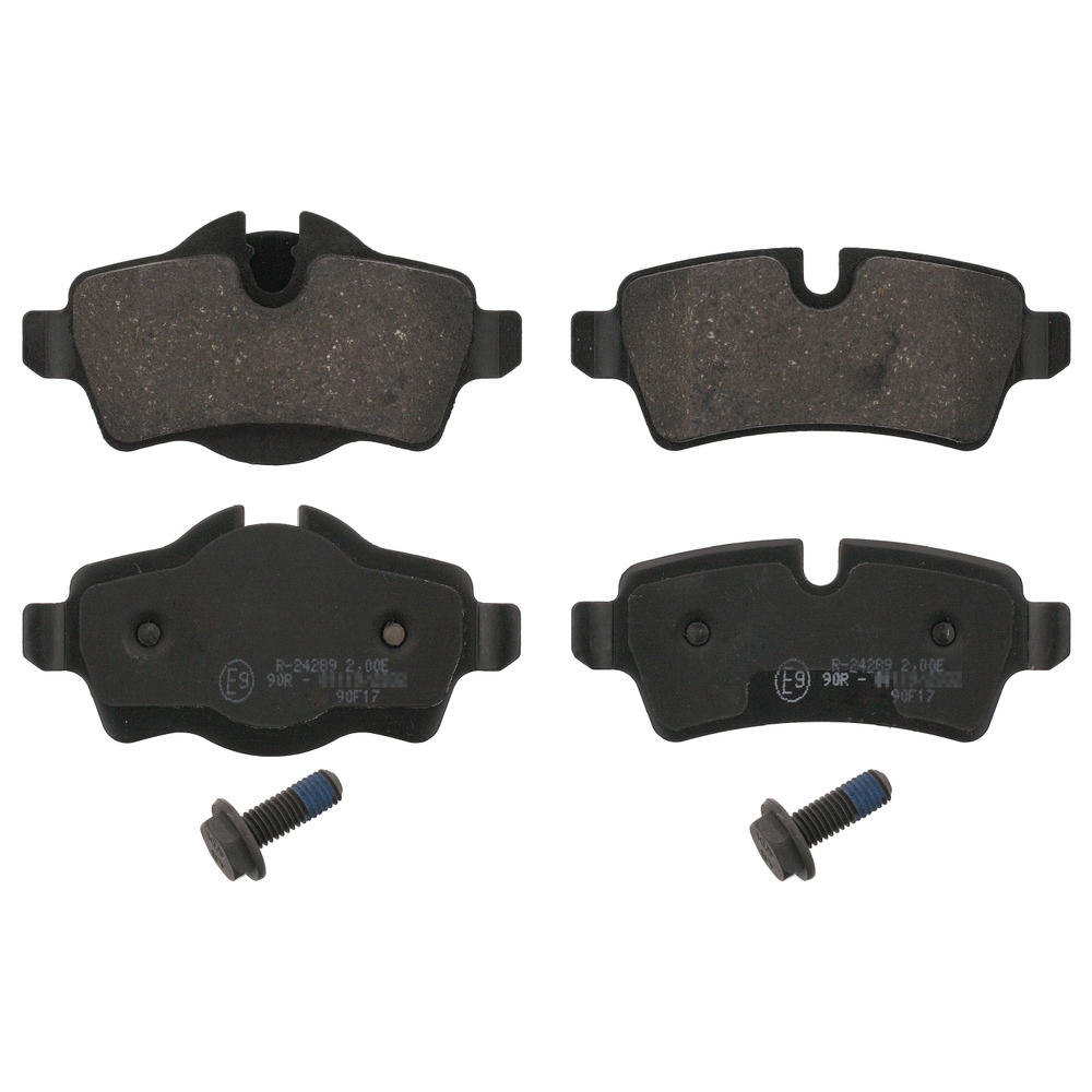 FEBI BILSTEIN Brake pad set Rear Axle 16742 Brake pads,Brake pad set, disc brake MINI,Schrägheck (R56),Clubman (R55),Cabrio (R57),Roadster (R59)