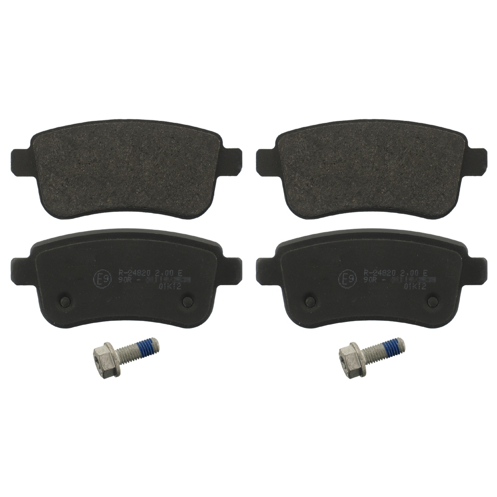 FEBI BILSTEIN Brake pad set Rear Axle 16784 Brake pads,Brake pad set, disc brake RENAULT,MEGANE III Grandtour (KZ0/1),Scénic III (JZ0/1_)