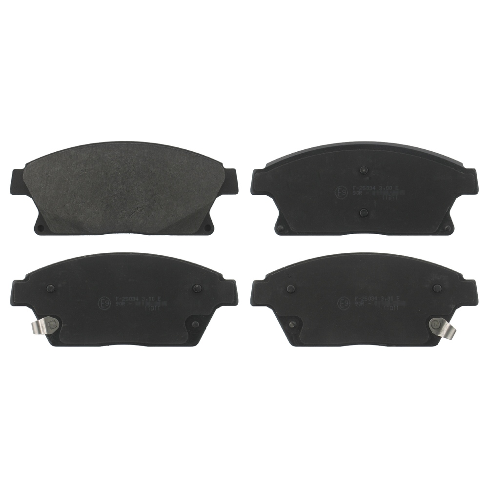 FEBI BILSTEIN Brake pad set OPEL,CHEVROLET,VAUXHALL 16788 13301234,13412810,22799077 013301234,013412810,13301234,13412810,00542115,013301234,01605178