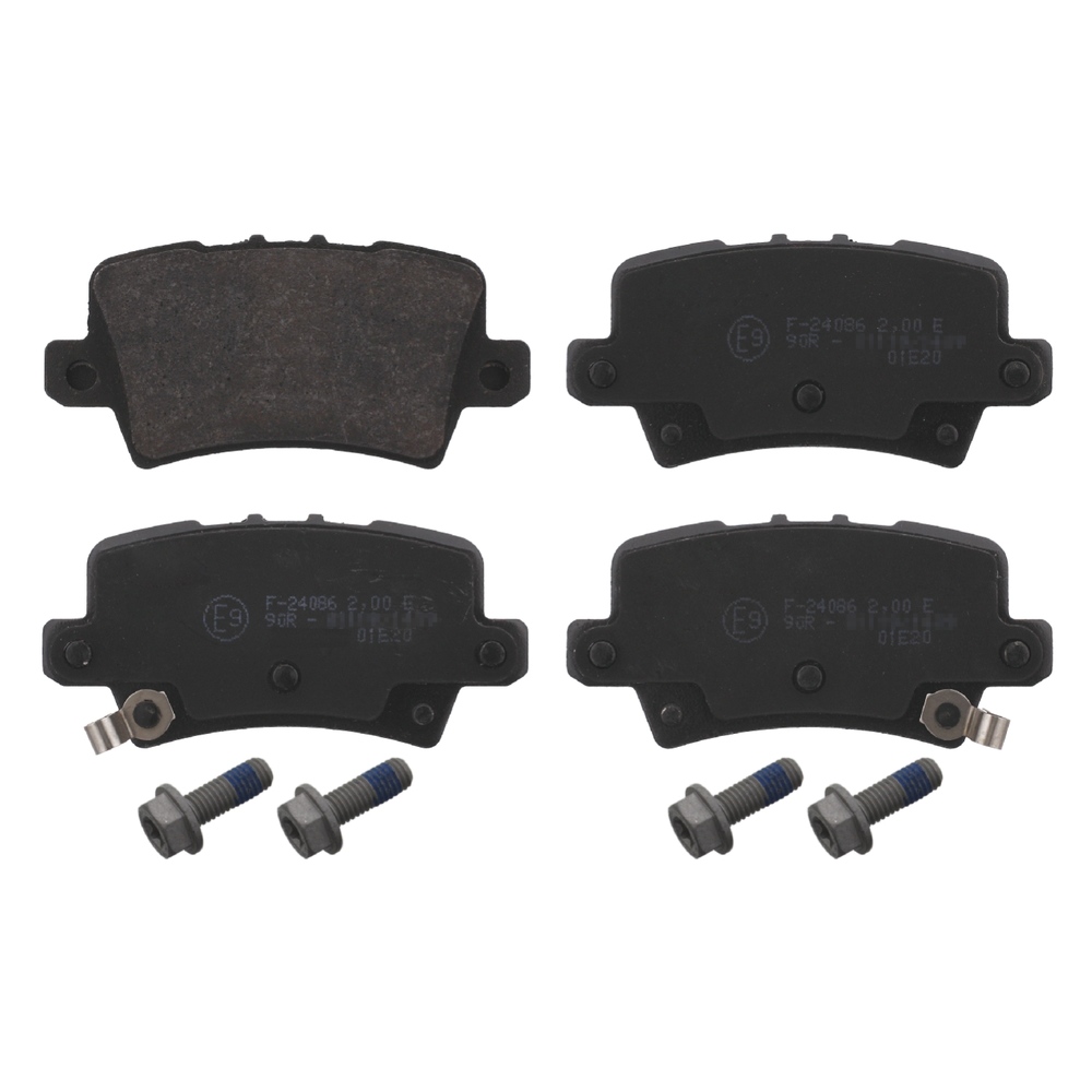 FEBI BILSTEIN Brake pad set HONDA 16801 43022SMGE00,43022SMGE01,43022SMGE01S1 43022SMGE02,43022SMGE03,43022SNGE00,43022SNGE02,43022SNGE03,43224SMGE01