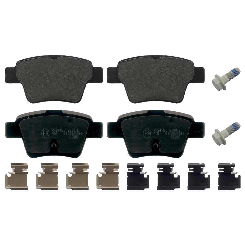 FEBI BILSTEIN Brake pad set PEUGEOT,CITROËN 16813 1611457280,1617272480,425325 425399,425440,425476,E172286,1611456780,1611457280,1617272480,425322