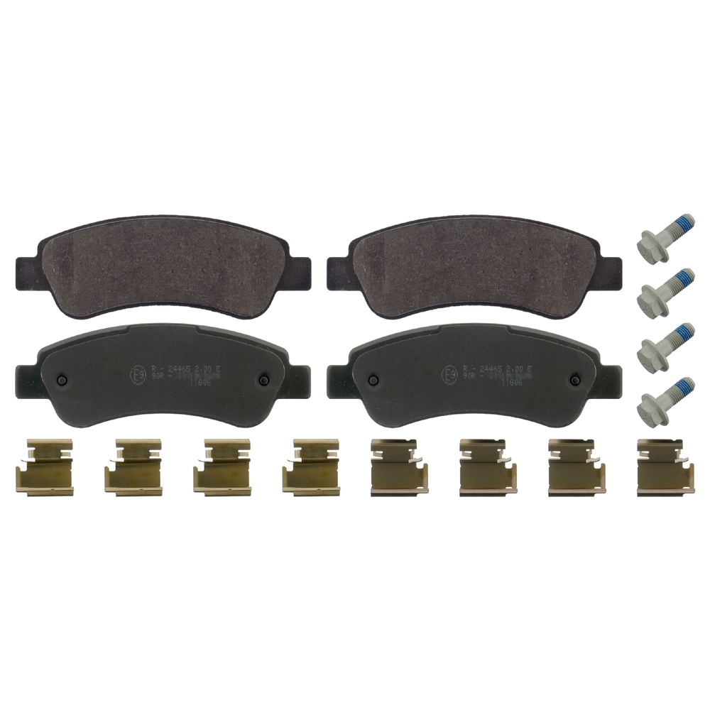 FEBI BILSTEIN Brake pad set FIAT,PEUGEOT,CITROËN 16814 1611140880,1611457480,425359 425360,425469,E172302,71770028,71773149,1611140880,1611457480