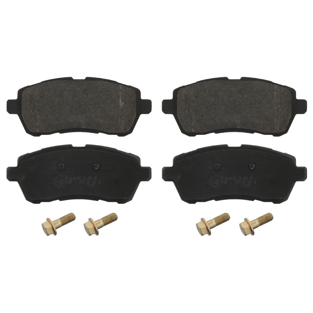 FEBI BILSTEIN Brake pad set FORD 16820 1550219,1676630,1676630S1 1719275,1749322,1788734,1848518,1855307,8V512K021AA,8V512K021AB,8V512K021BA,DFY13328Z
